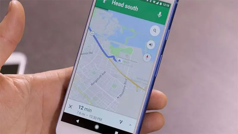 Tìm điện thoại qua Google Maps