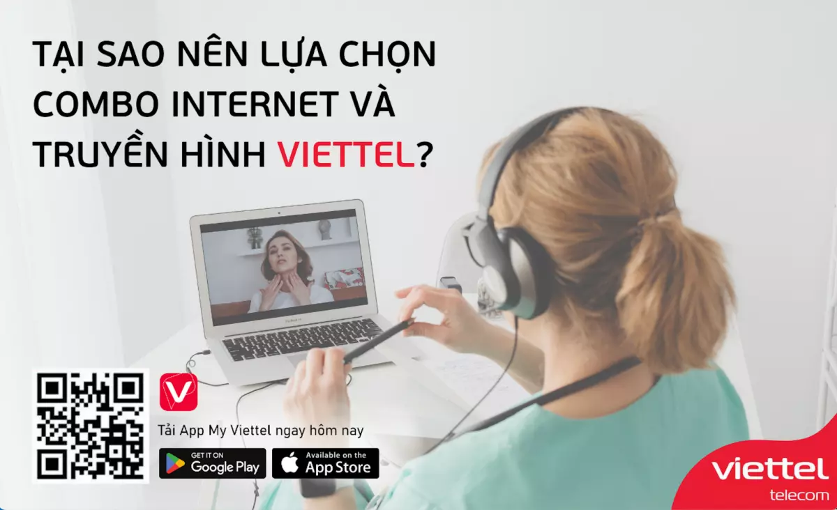 lắp đặt combo internet truyền hình Viettel