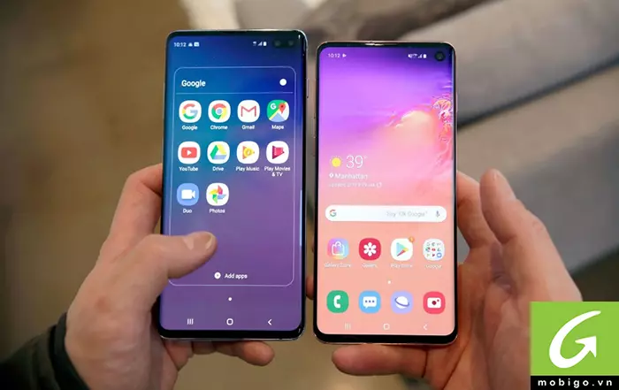 Samsung Galaxy S10 và S10+
