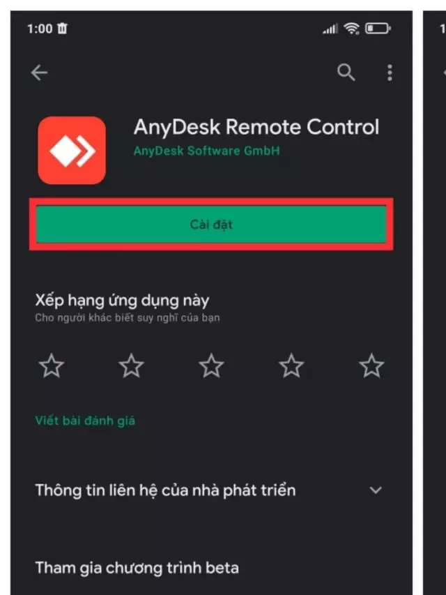   Mời dùng Anydesk: Điều khiển điện thoại từ xa trên thiết bị Android khác