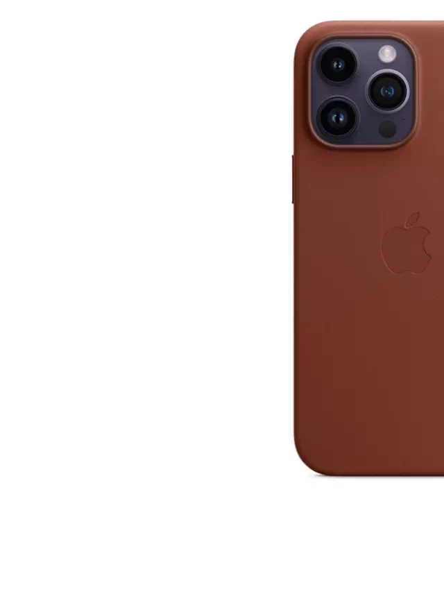   Ốp lưng iPhone 14 Plus Leather Case with MagSafe - Chất lượng đến từ Apple